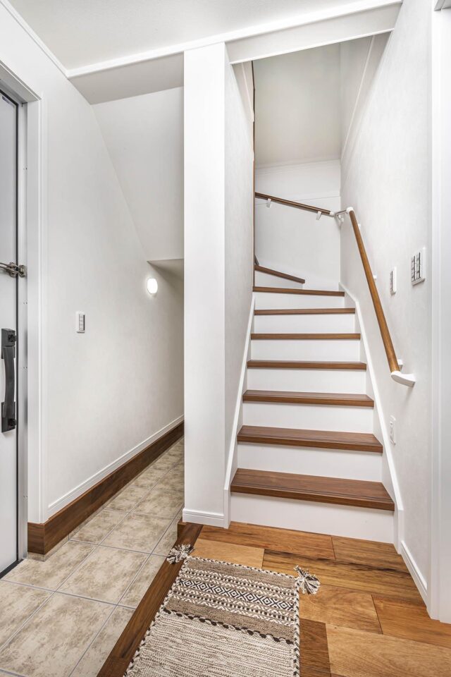 インナーガレージのある安心して暮らせる家