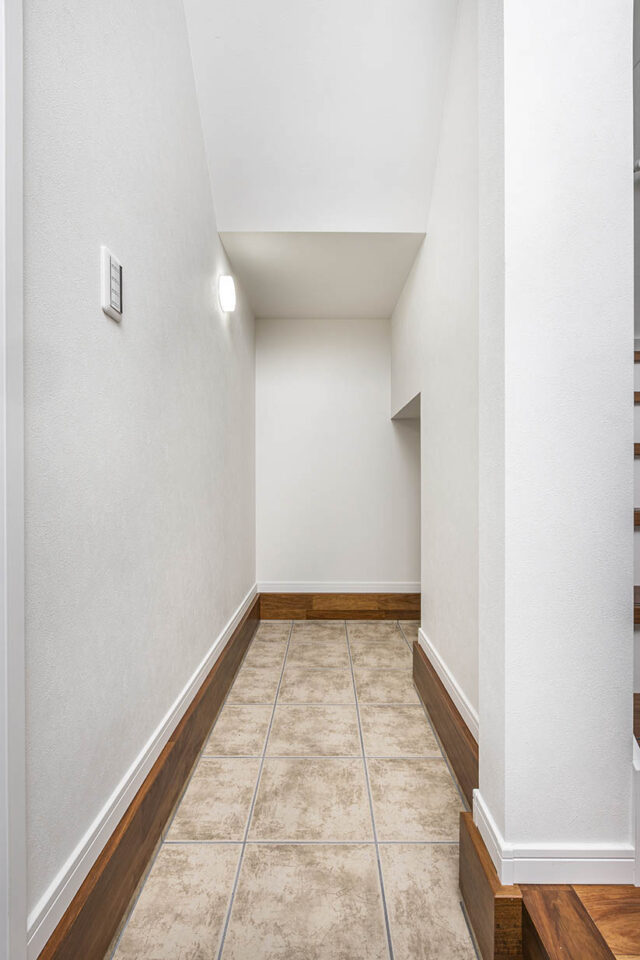 インナーガレージのある安心して暮らせる家