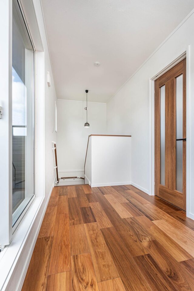 インナーガレージのある安心して暮らせる家