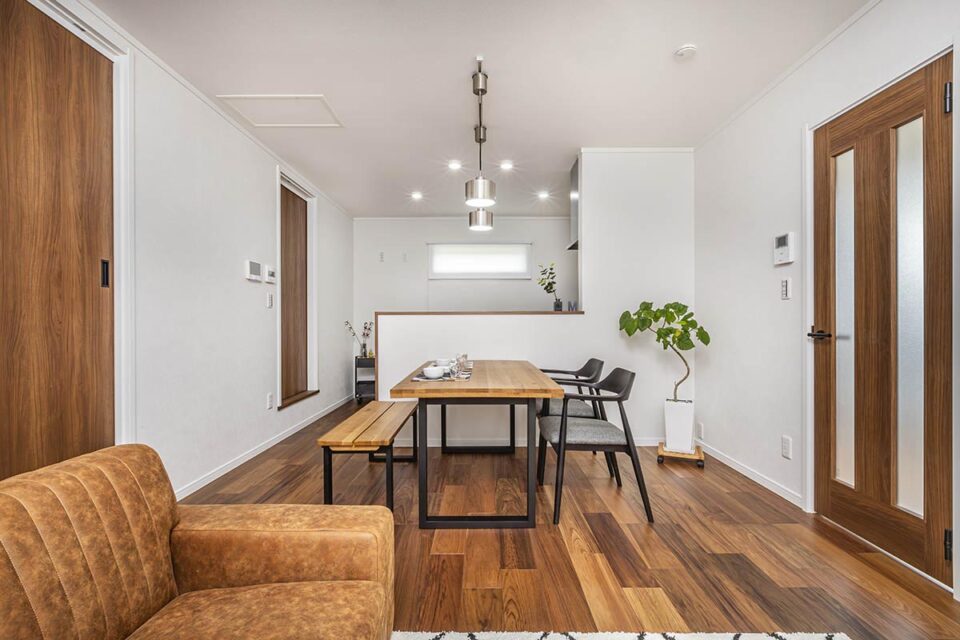 インナーガレージのある安心して暮らせる家