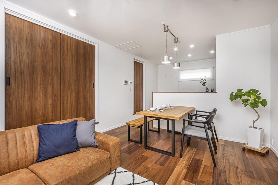 インナーガレージのある安心して暮らせる家